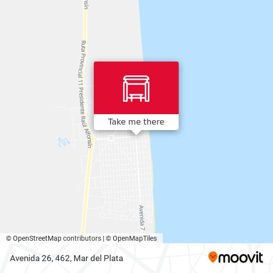 Mapa de Avenida 26, 462