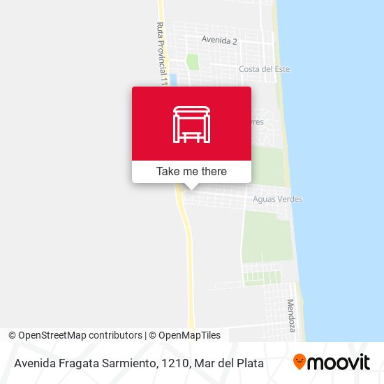 Avenida Fragata Sarmiento, 1210 map