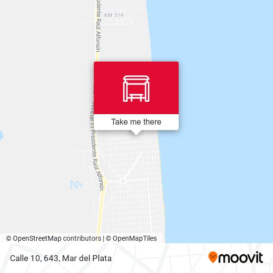 Mapa de Calle 10, 643