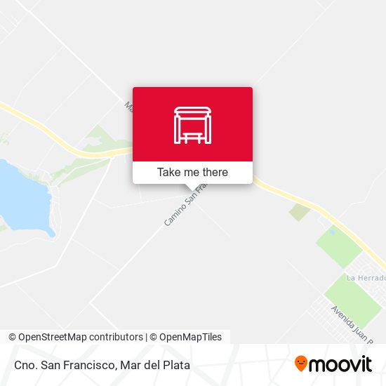 Cno. San Francisco map