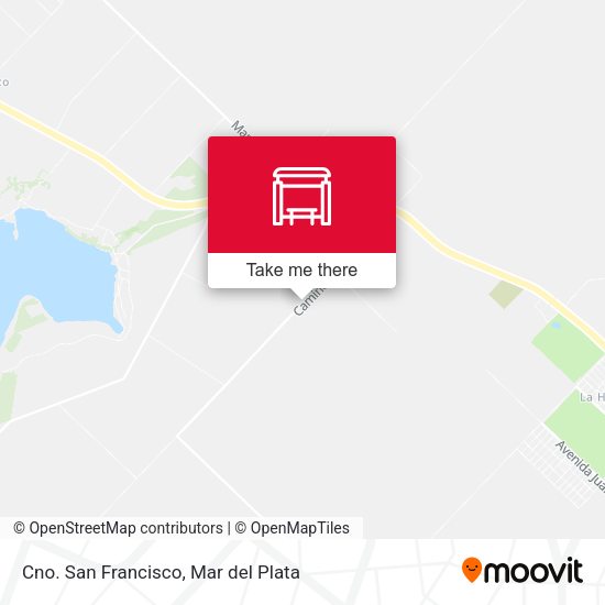 Mapa de Cno. San Francisco