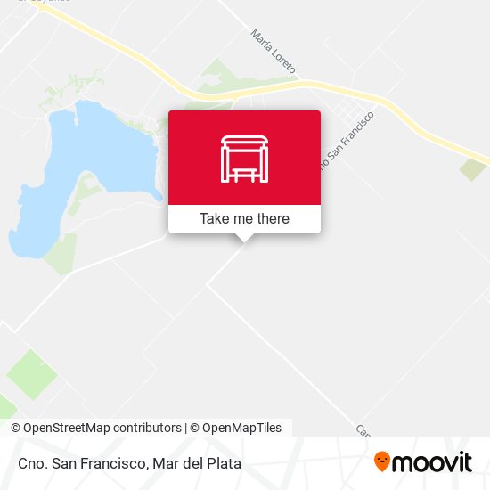 Cno. San Francisco map