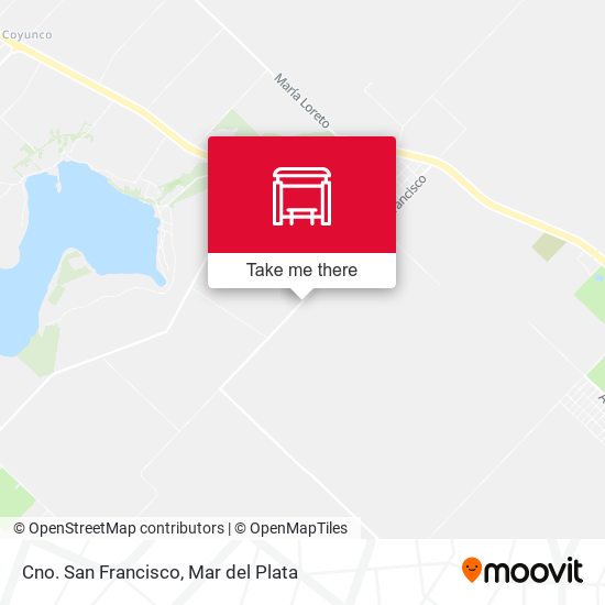 Mapa de Cno. San Francisco