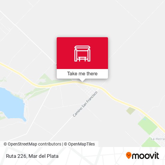 Mapa de Ruta 226