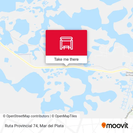 Ruta Provincial 74 map
