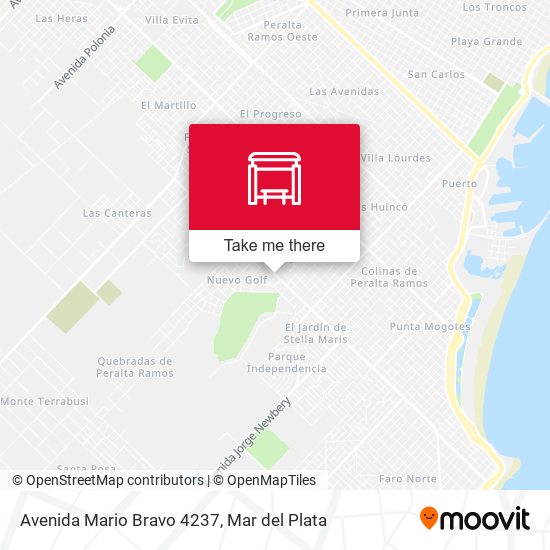 Mapa de Avenida Mario Bravo 4237