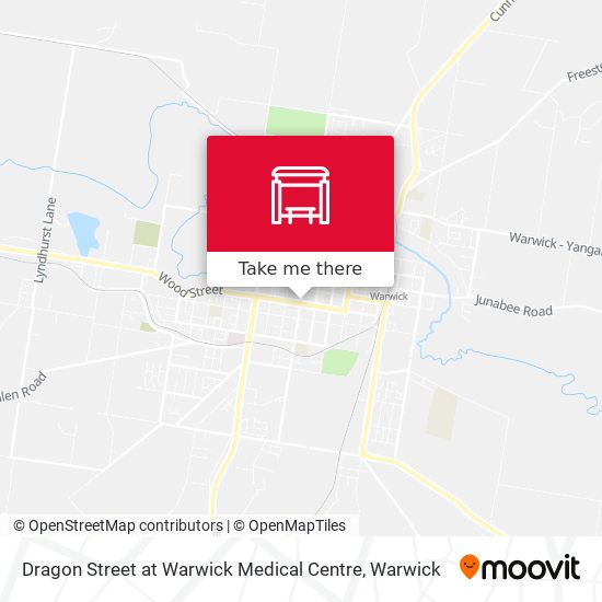 Dragon Street at Warwick Medical Centre map