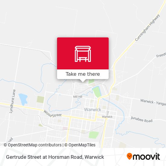 Gertrude Street at Horsman Road map