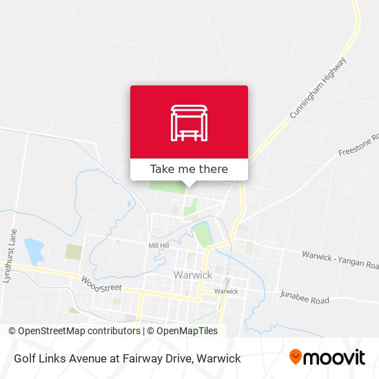 Golf Links Avenue at Fairway Drive map