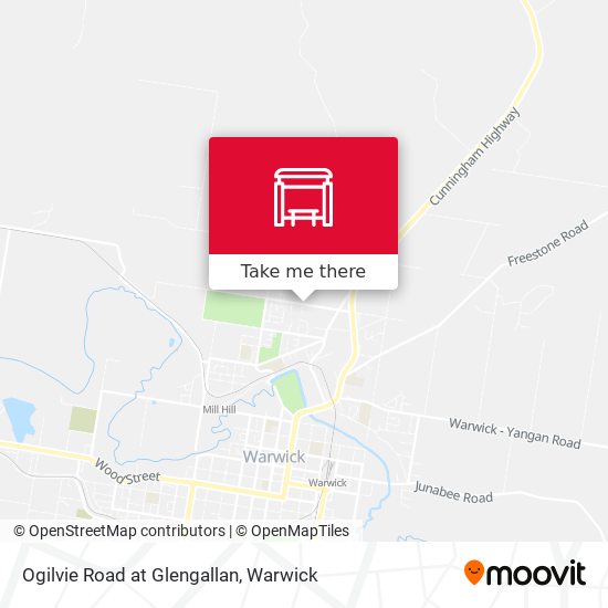 Ogilvie Road at Glengallan map