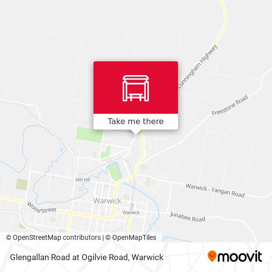 Glengallan Road at Ogilvie Road map