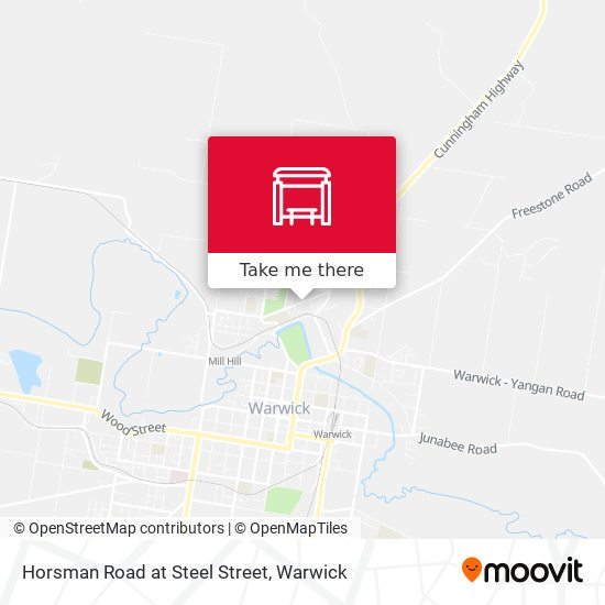 Horsman Road at Steel Street map
