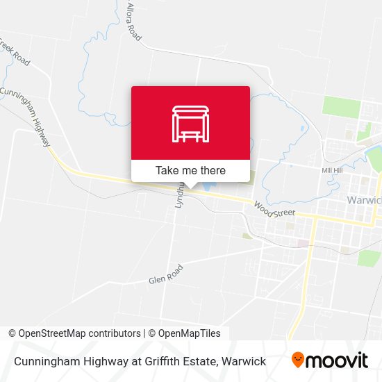 Cunningham Highway at Griffith Estate stop Routes, Schedules, and Fares