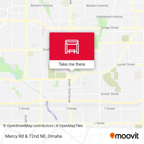 Mercy Rd & 72nd NE map