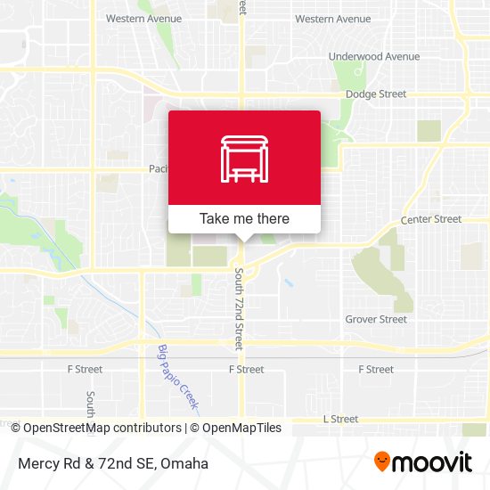 Mercy Rd & 72nd SE map