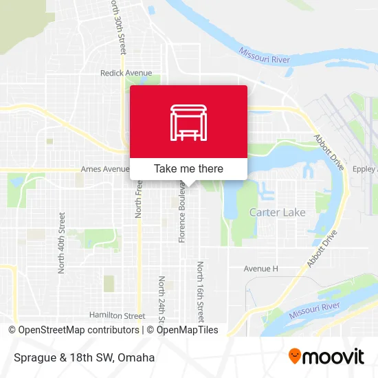 Sprague & 18th SW map