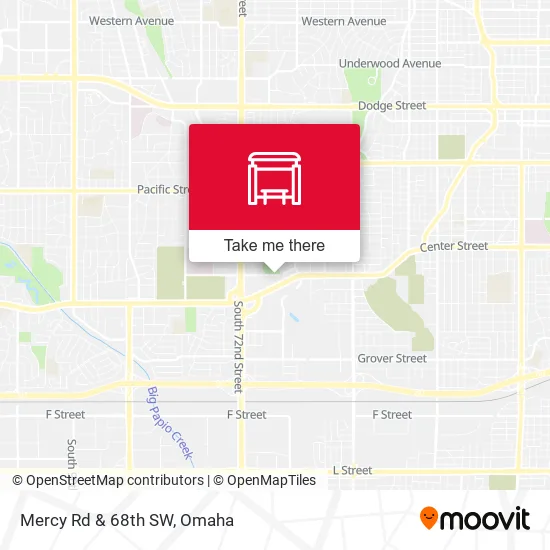 Mapa de Mercy Rd & 68th SW