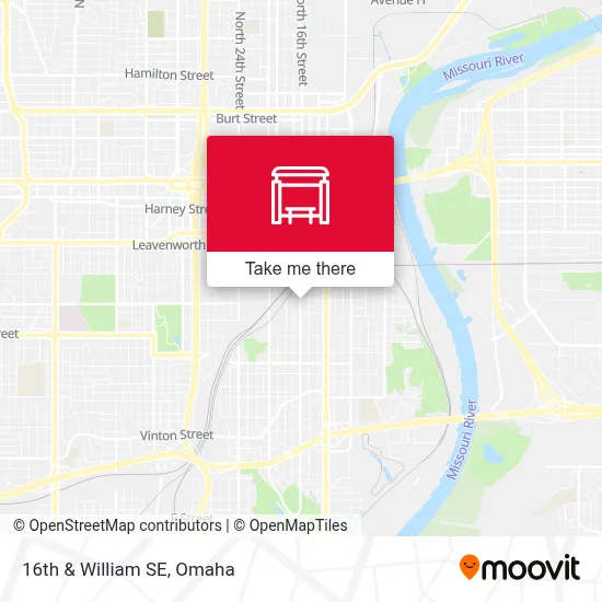 16th & William SE map