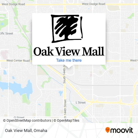 Oak View Mall map