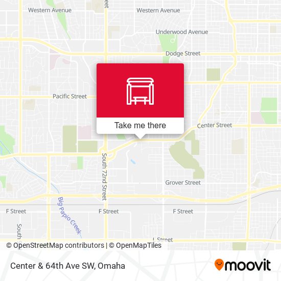 Center & 64th Ave SW map