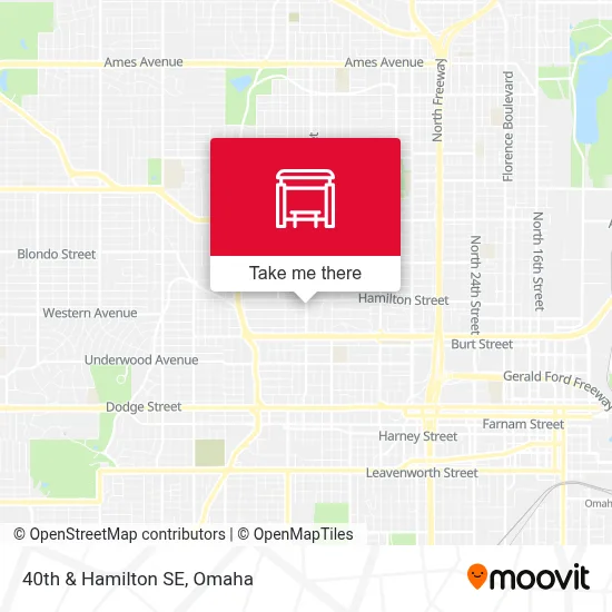40th & Hamilton SE map