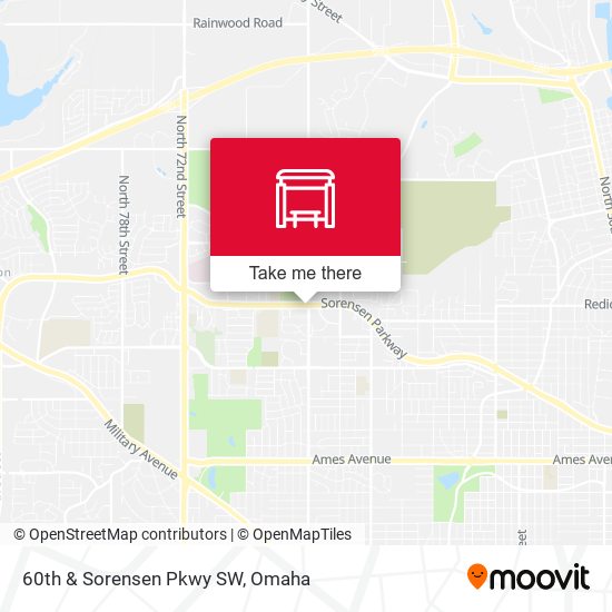 60th & Sorensen Pkwy SW map