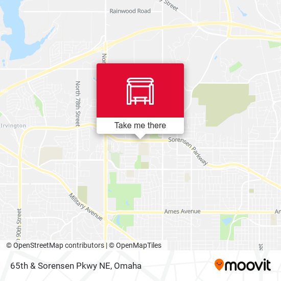 65th & Sorensen Pkwy NE map