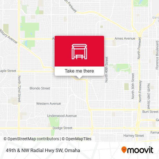 49th & NW Radial Hwy SW map