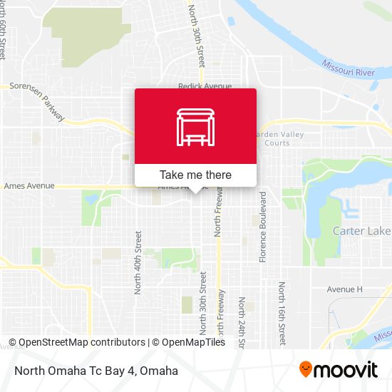 Mapa de North Omaha Tc Bay 4