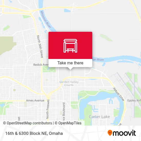 16th & 6300 Block NE map