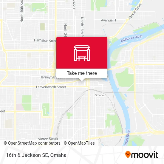 16th & Jackson SE map