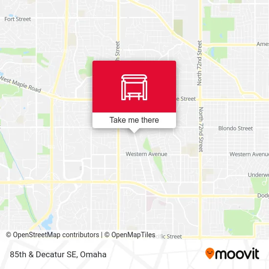 85th & Decatur SE map