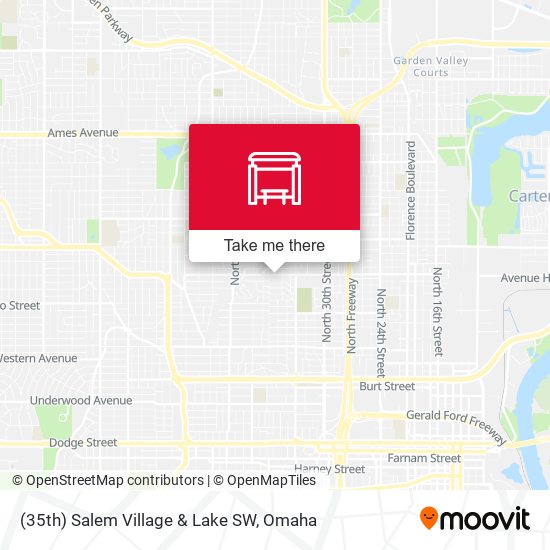 Mapa de (35th) Salem Village & Lake SW