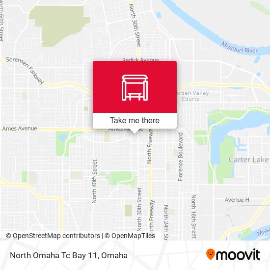 Mapa de North Omaha Tc Bay 11