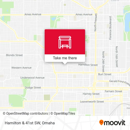 Hamilton & 41st SW map