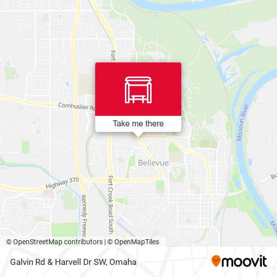 Galvin Rd & Harvell Dr SW map