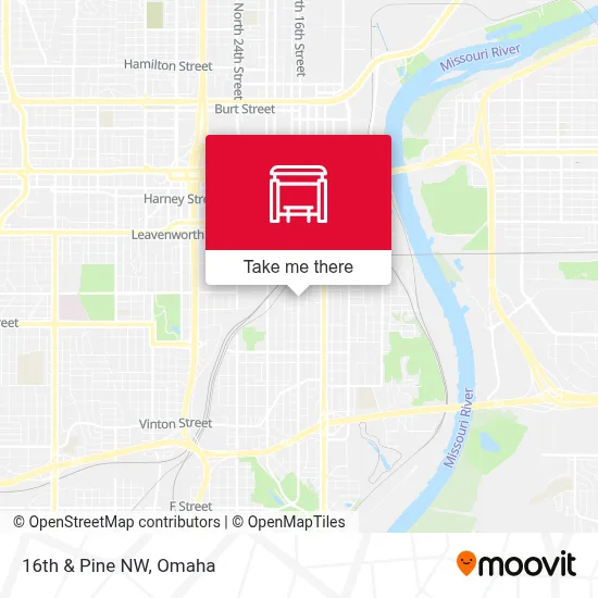 16th & Pine NW map