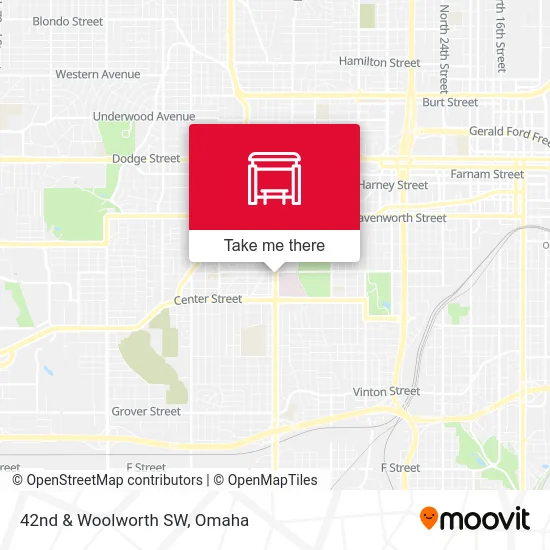 42nd & Woolworth SW map