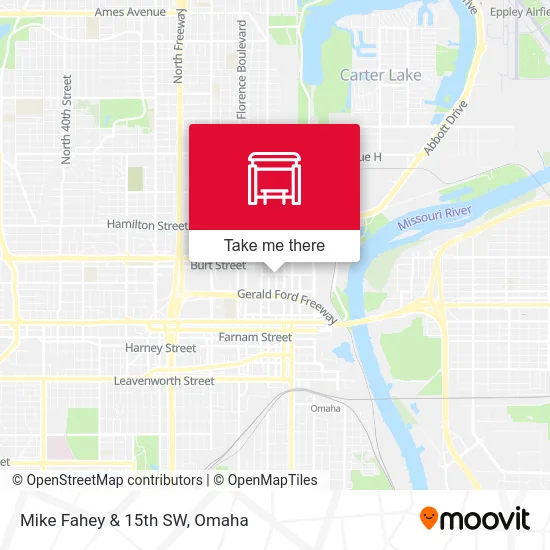 Mike Fahey & 15th SW map