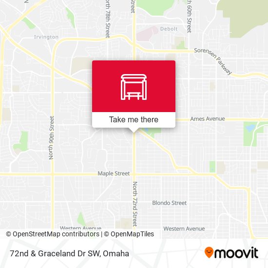 72nd & Graceland Dr SW map