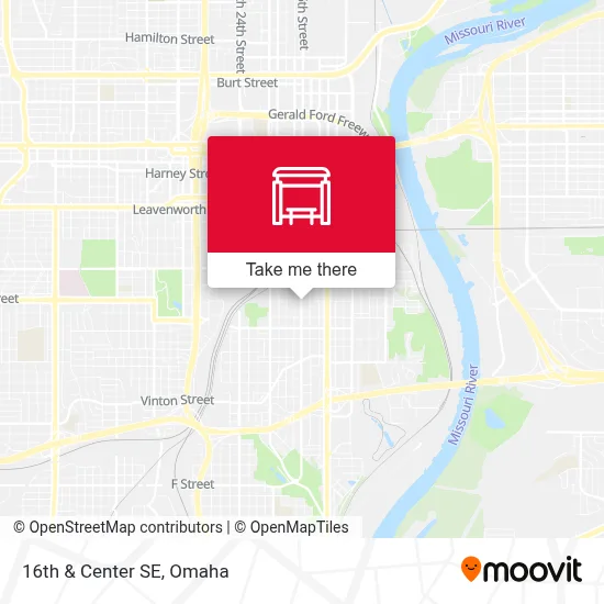 16th & Center SE map