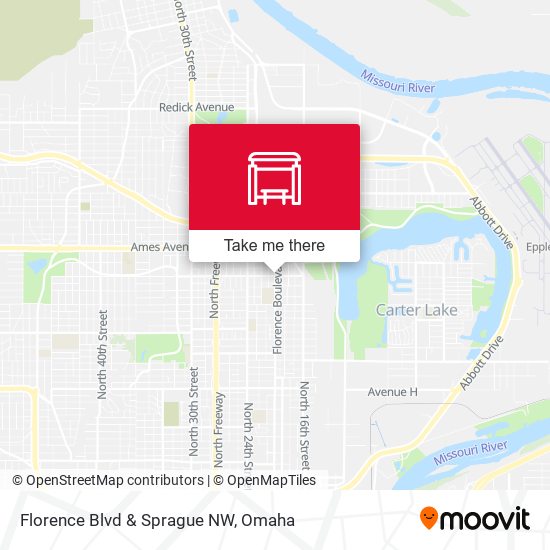 Florence Blvd & Sprague NW map