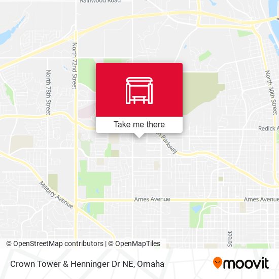 Crown Tower & Henninger Dr NE map