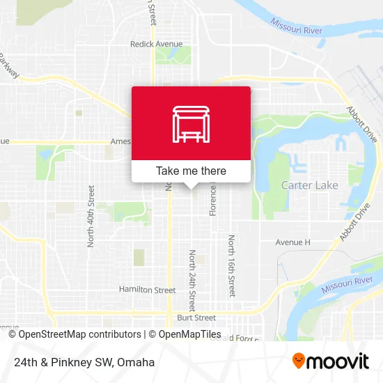 24th & Pinkney SW map