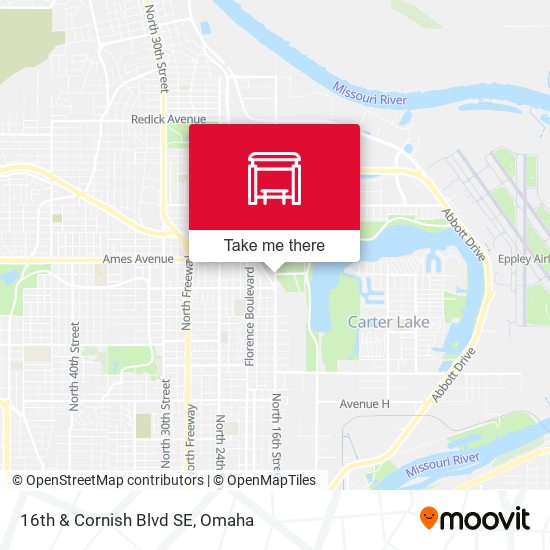 16th & Cornish Blvd SE map