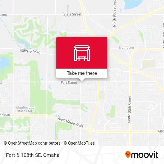Fort & 108th SE map