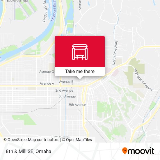 8th & Mill SE map