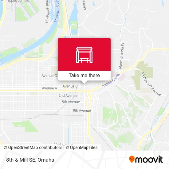 8th & Mill SE map