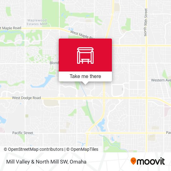 Mapa de Mill Valley & North Mill SW