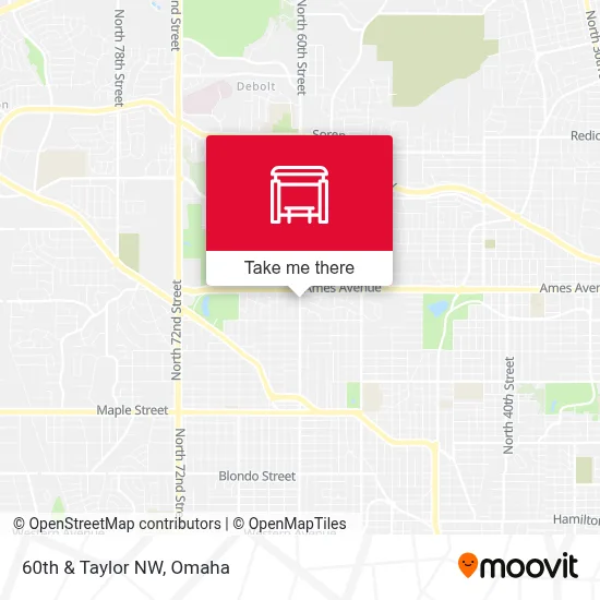 60th & Taylor NW map